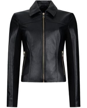 Liu Jo Leather Jacket - Black