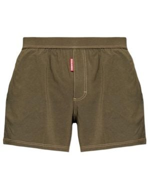 DSquared² Logo Underwear - Green