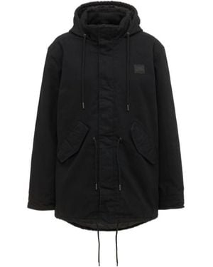Wardrobe NYC Hooded Parka - Black