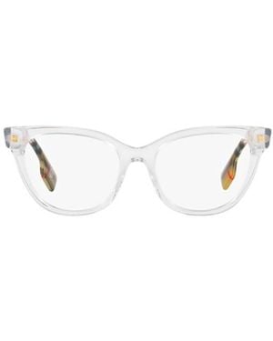 Burberry Eyewear Cat-Eye Glasses - White