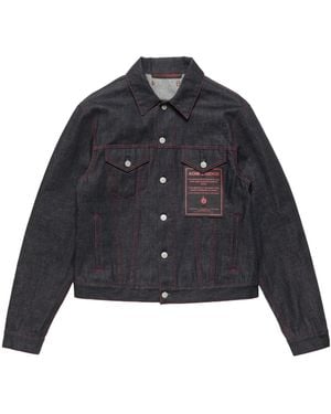 Acne Studios Re-Edition Raw Denim Jacket - Blue