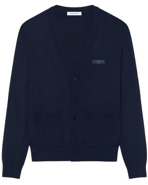 Givenchy Couture Seam Cardigan - Blue