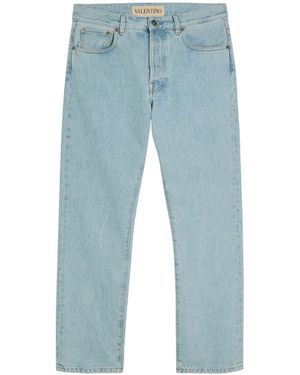 Valentino Straight-Leg Jeans - Blue