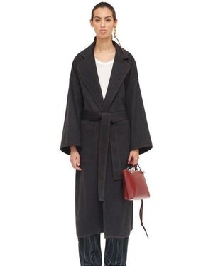 Loewe Oversize Belted Coat - Black