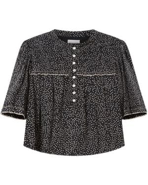 Isabel Marant Douna Top - Black