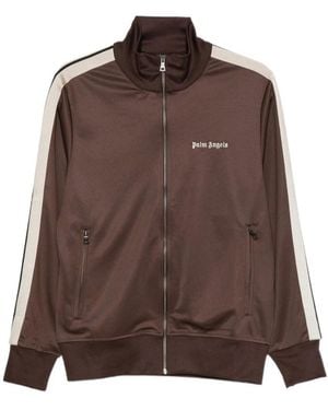 Palm Angels Long-Sleeve Casual Jacket - Brown