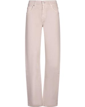7 For All Mankind The Straight Jeans - Pink