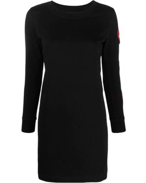 Moschino Heart-Detail Jumper Dress - Black