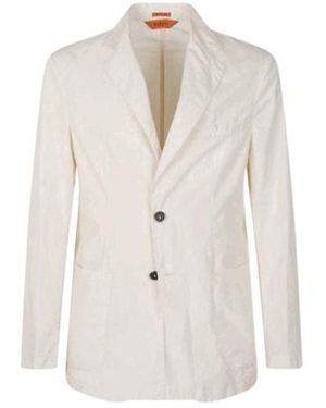 Barena Long-Sleeved Suit Jacket - White