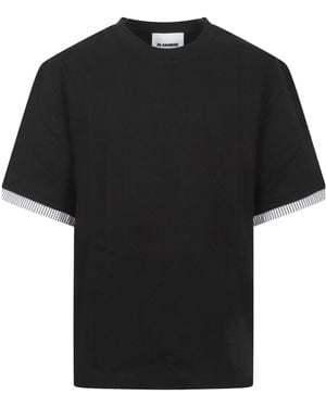 Jil Sander Crew-Neck T-Shirt - Black