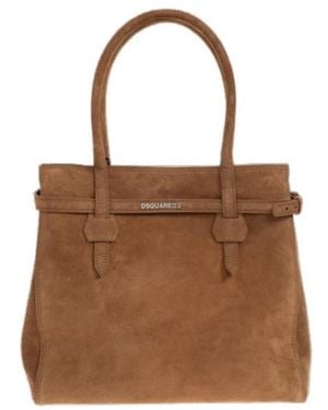 DSquared² Twin Shopper Bag - Brown
