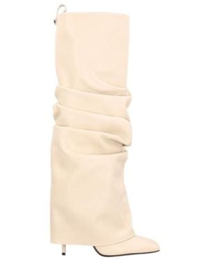 The Attico The Rea Tube Boots - White