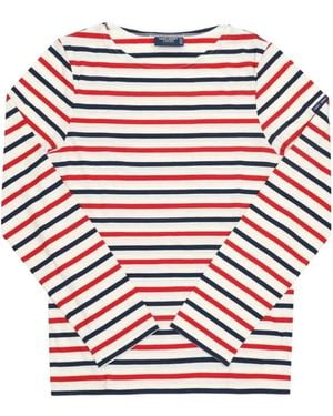 Saint James Striped T-Shirt - White