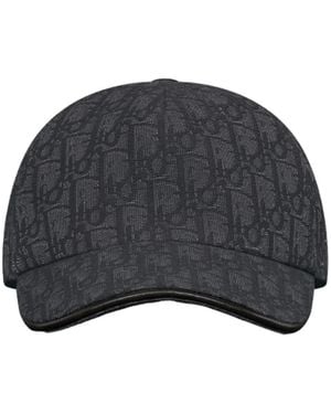 Dior Monogrammed Baseball Cap - Gray