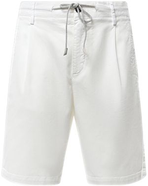Eleventy Drawstring Shorts - White
