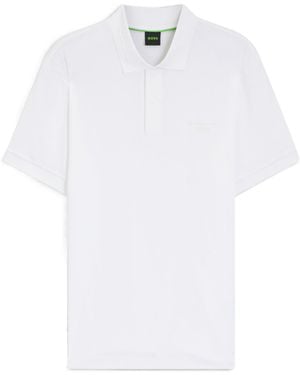 BOSS Boss X Porsche Regular Fit Polo Shirt - White