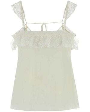 GIMAGUAS Square Neck Suspenders - White