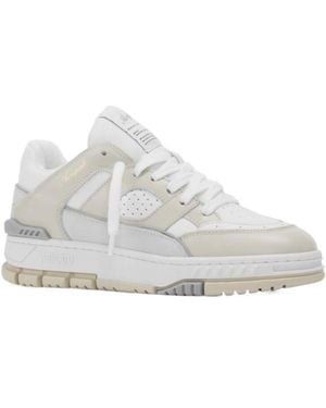 Axel Arigato Panelled Low-Top Trainers - White
