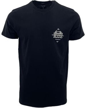 Armani Jeans Item O-Neck Short-Sleeved T-Shirt - Blue