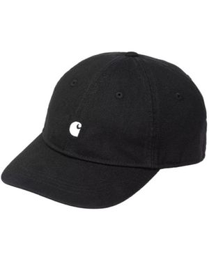 Carhartt Madison Logo Strapback Hat - Black
