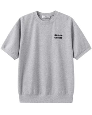 Marissa Chiara Short-Sleeved T-Shirt - Grey