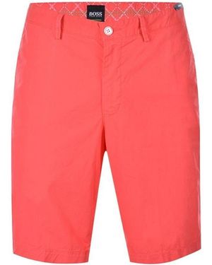 BOSS Logo Shorts - Red
