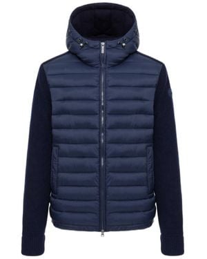 Colmar Hybrid Hooded Jacket - Blue