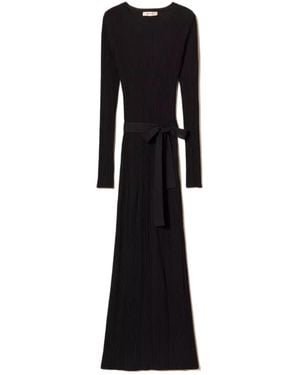 Twinset Cut-Out Maxi Dress - Black