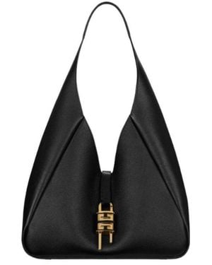 Givenchy G-Hobo Medium Shoulder Bag - Black