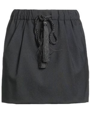 Max Mara Tie-Waist Mini Skirt - Black