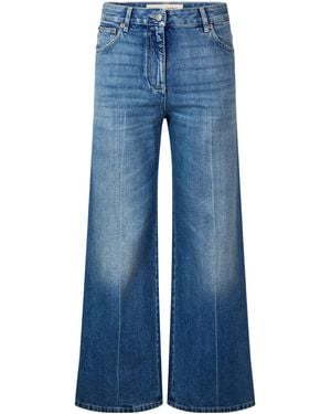 Valentino High-Waisted Jeans - Blue