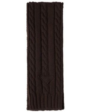 Prada Cashmere Scarf - Black