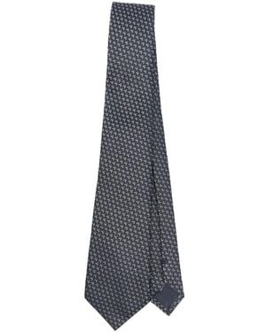Giorgio Armani Pointed Tie - Blue