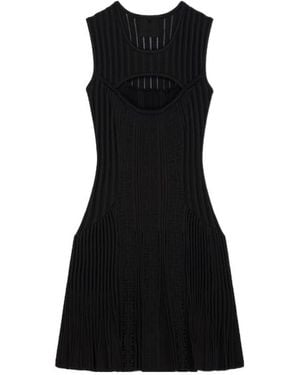 Givenchy 4G Jacquard Sleeveless Mini Dress - Black