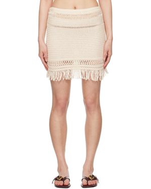 Isabel Marant Off- Ardena Miniskirt - Multicolor