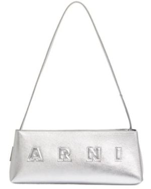 Marni Museo Baguette Shoulder Bag - White