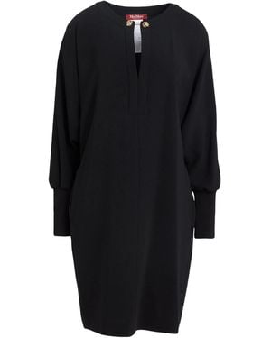 Max Mara Minimal Longsleeve Dress - Black