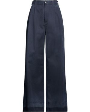 Maison Margiela Relaxed Straight-Leg Trousers - Blue