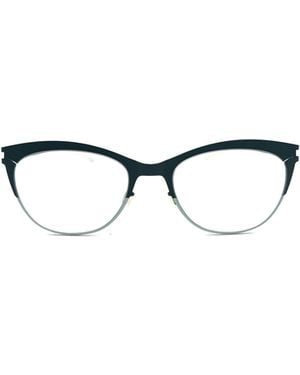 Mykita Shirley Cat-Eye Frame Glasses - Metallic