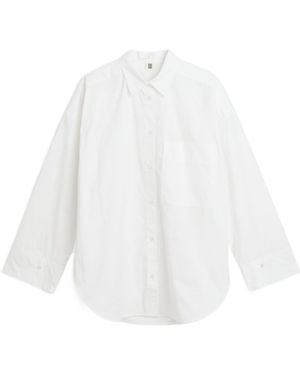 By Malene Birger Derris Long Sleeved Shirt - White