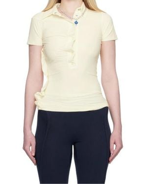 OTTOLINGER Twisted Short-Sleeved Polo Shirt - Blue