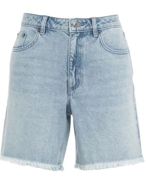 Michael Kors Boyfriend Denim Shorts - Blue