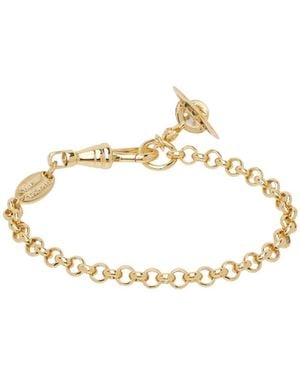 Vivienne Westwood Orb-Detail Bracelet - Metallic