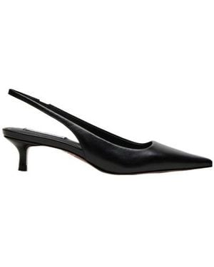 Steve Madden Kari Slingback Heeled Pumps - Black