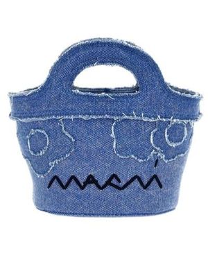 Marni Denim 'Tropicalia Micro' Handbag - Blue