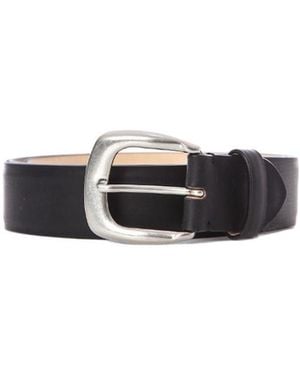Maison Margiela Buckle Belt - White