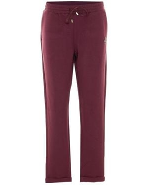 Liu Jo Embellished Drawstring Joggers - Red