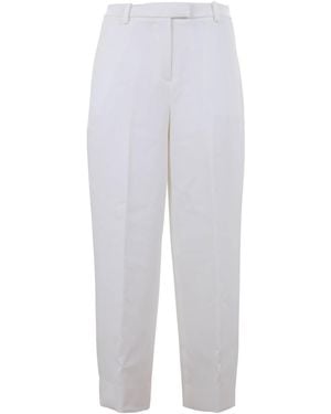 Michael Kors Michael Wide-Leg Tailored Pants - White