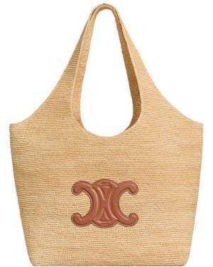 Celine Classic Panier Shopper Cabas - Natural