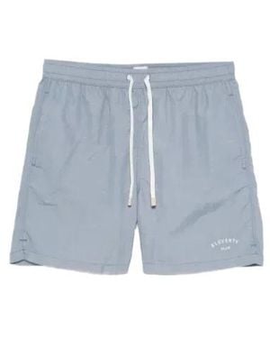 Eleventy Drawstring Swim Shorts - Blue